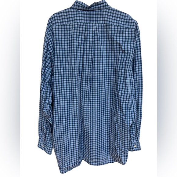 Ralph Lauren Mens Plaid Button Up Long Sleeve Collared Shirt Size XL - Picture 4 of 4